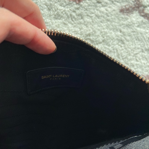 Authentic Saint Laurent Pouch - Picture 6 of 7